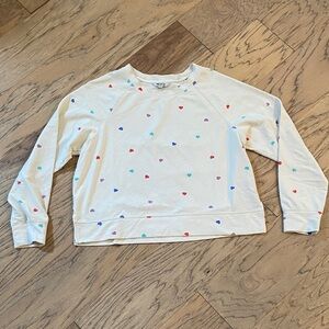 Wildfox heart sweatshirt